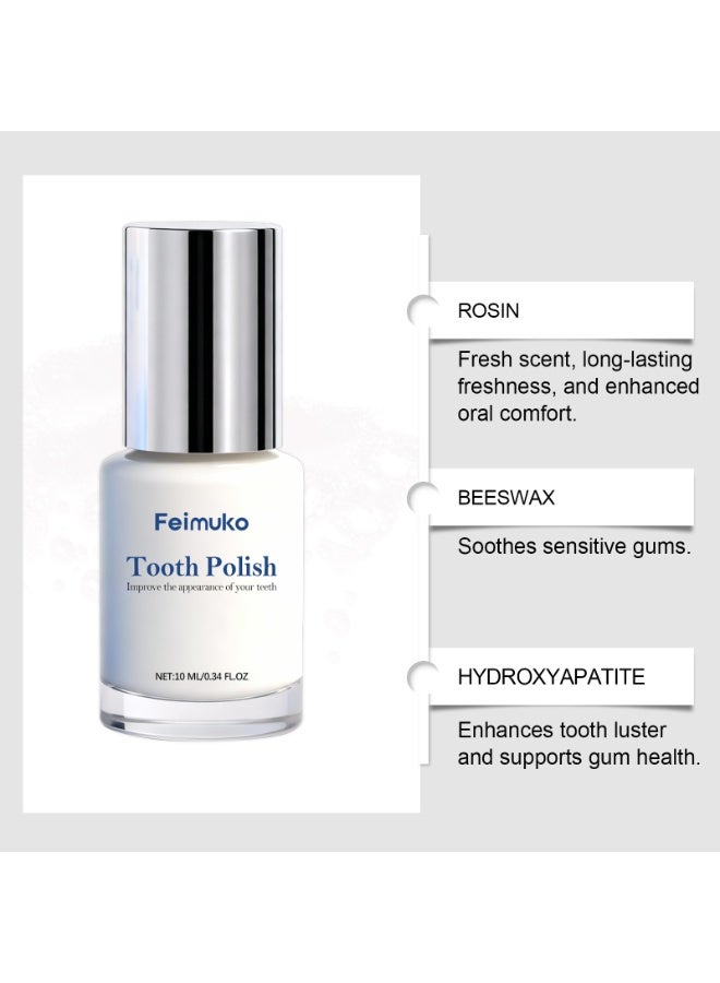 Feimuko Teeth Polish Care Products |  Improve the Appearance of Your Teeth,Get a Brighter More Confident Smile 10ml - Image 2
